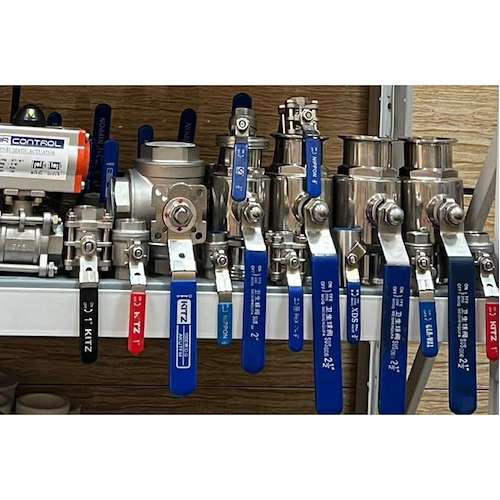 شیرالات صنعتی استیل چینی